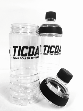 Versatile TICDA + Slogan 23oz Water Bottle